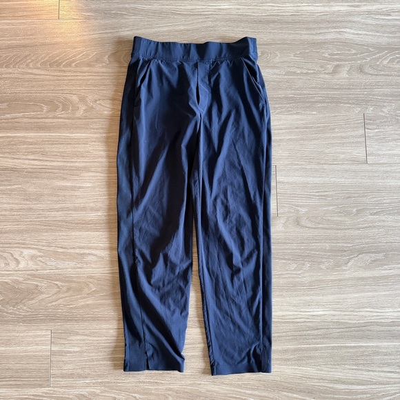 Athleta Brooklyn Mid Rise Ankle Pant Navy Blue size 2 - Picture 5 of 8